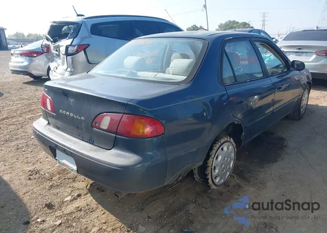 1998 Toyota Corolla Le from USA, damaged, VIN 1NXBR18E2WZ016671